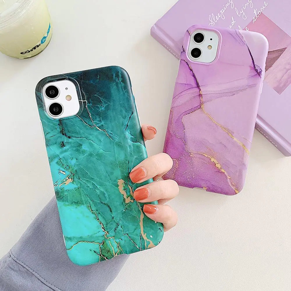 Gradient Marble Case